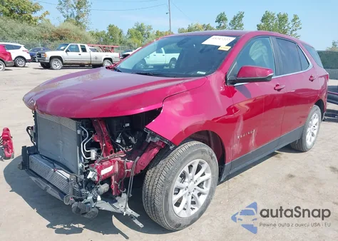 2021 Chevrolet Equinox Awd Lt из США, поврежденный, VIN 3GNAXUEV5ML326078